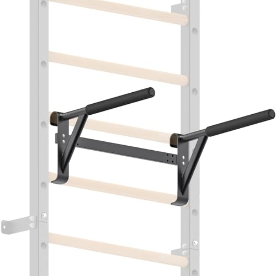 Home Bar And Gym - Wandmontierte Gymnastik-Stange 2x2 Schwedische Leiter mit