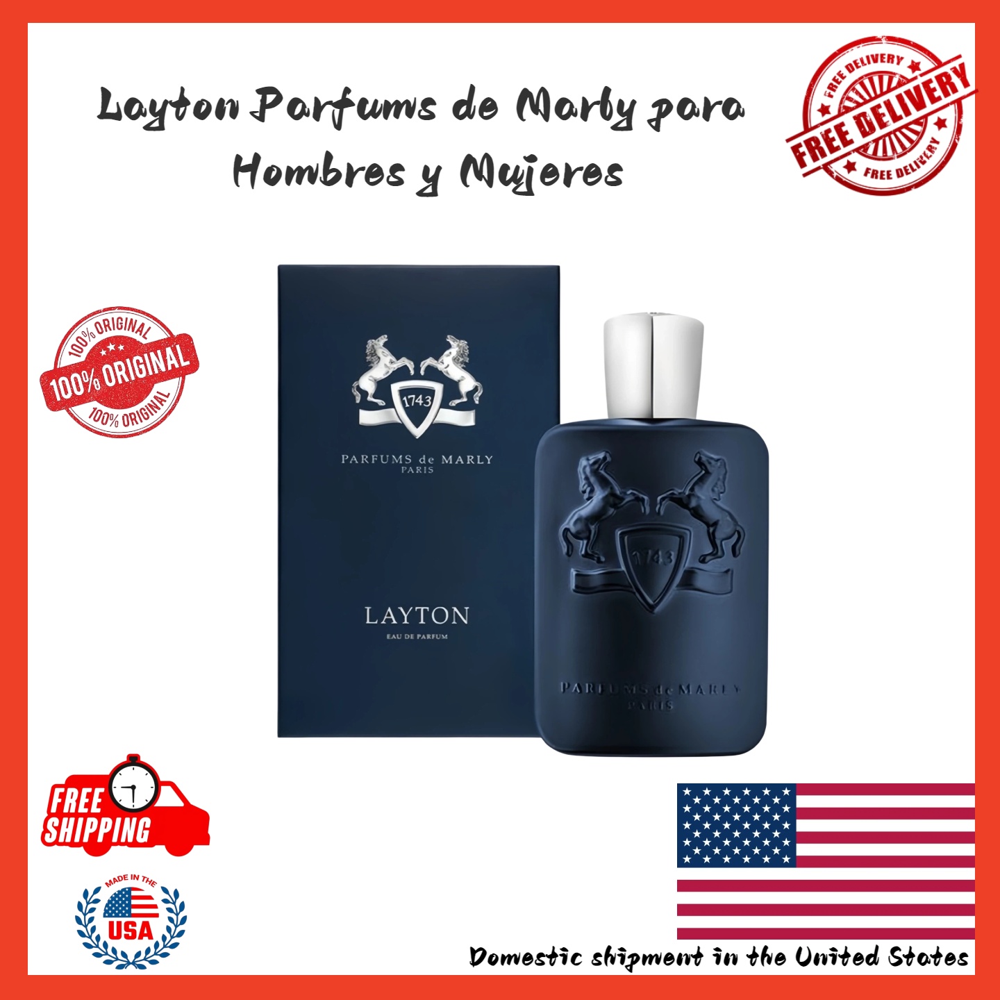 Parfums De Marly Layton 4,2oz  – Home Bar Accessories Bewertung und Preis