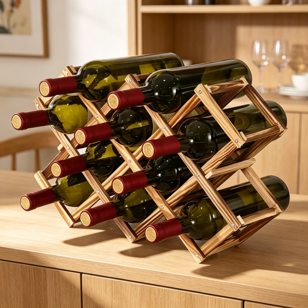 Zusammenklappbares Weinregal a – Home Bar Shelves Bewertung und Preis