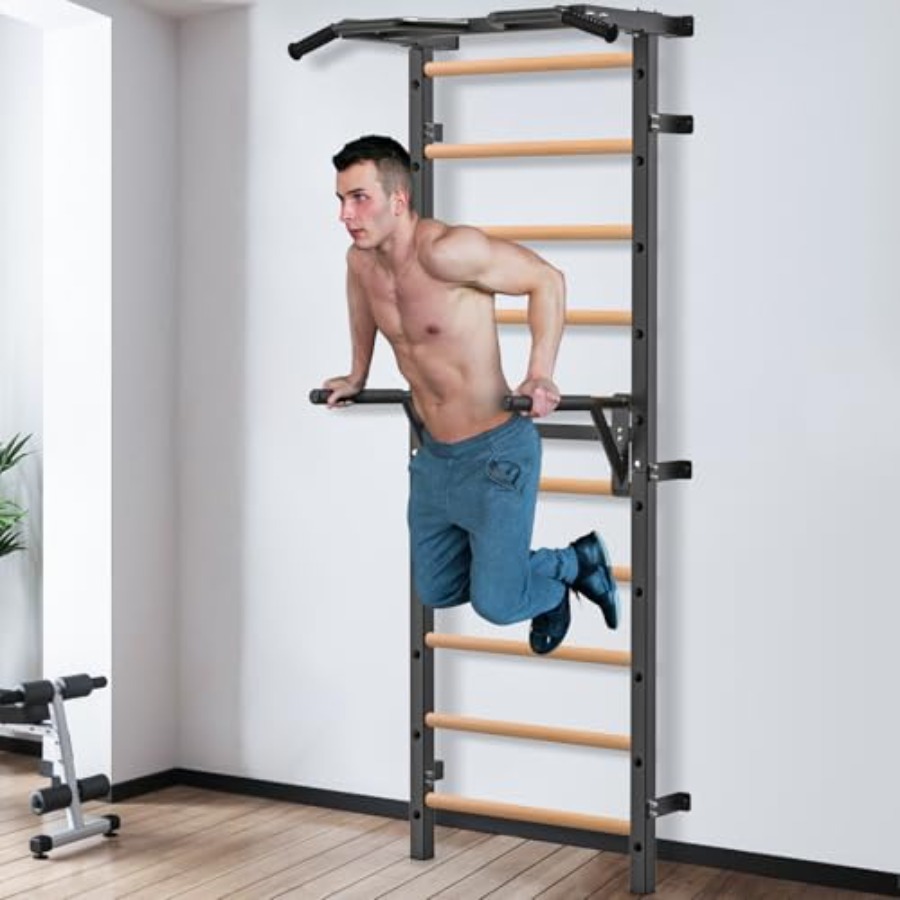 Wandmontierte Gymnastik-Stange – Home Bar And Gym Bewertung und Preis