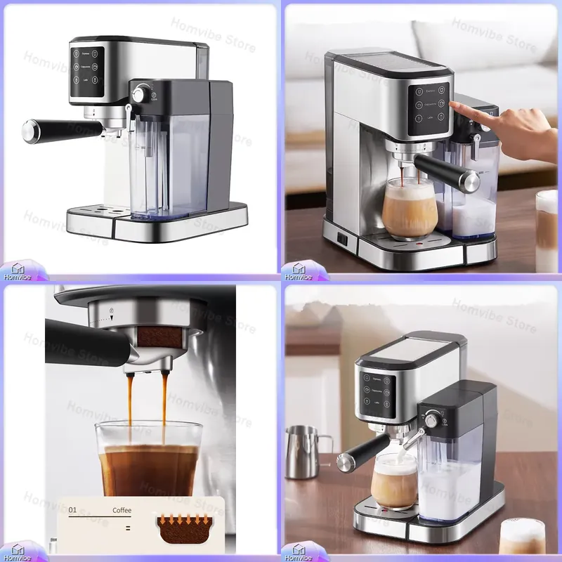 Edelstahl Espresso 20 Bar Kaff – Home Bar And Coffee Bewertung und Preis