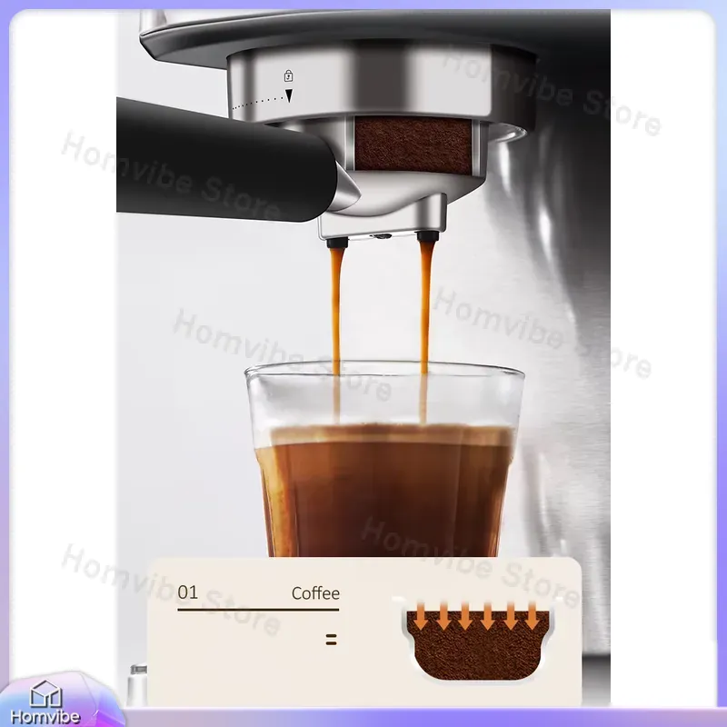 Edelstahl Espresso 20 Bar Kaff – Home Bar And Coffee Bewertung und Preis