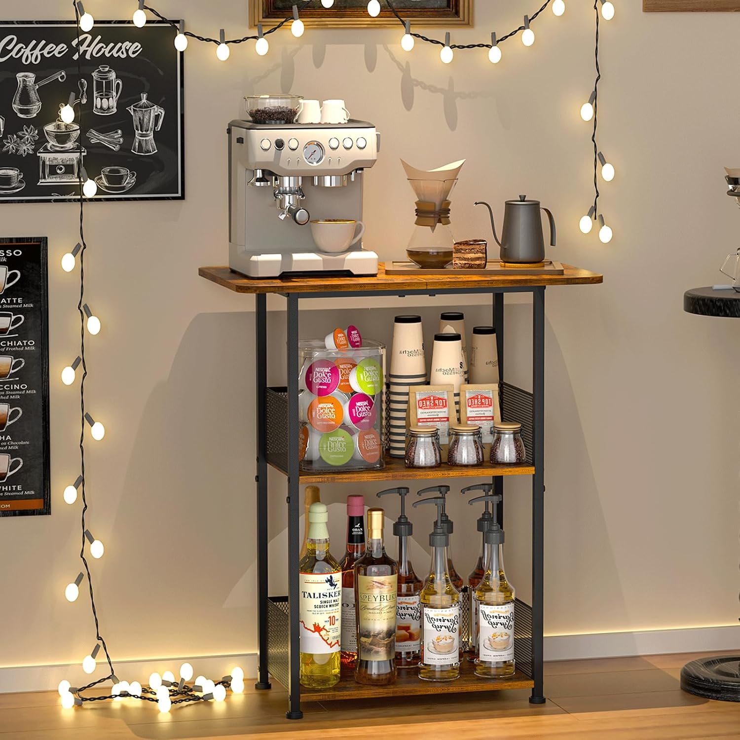 Mini-Bodenständer für Kaffeeba – Home Bar Setup Bewertung und Preis