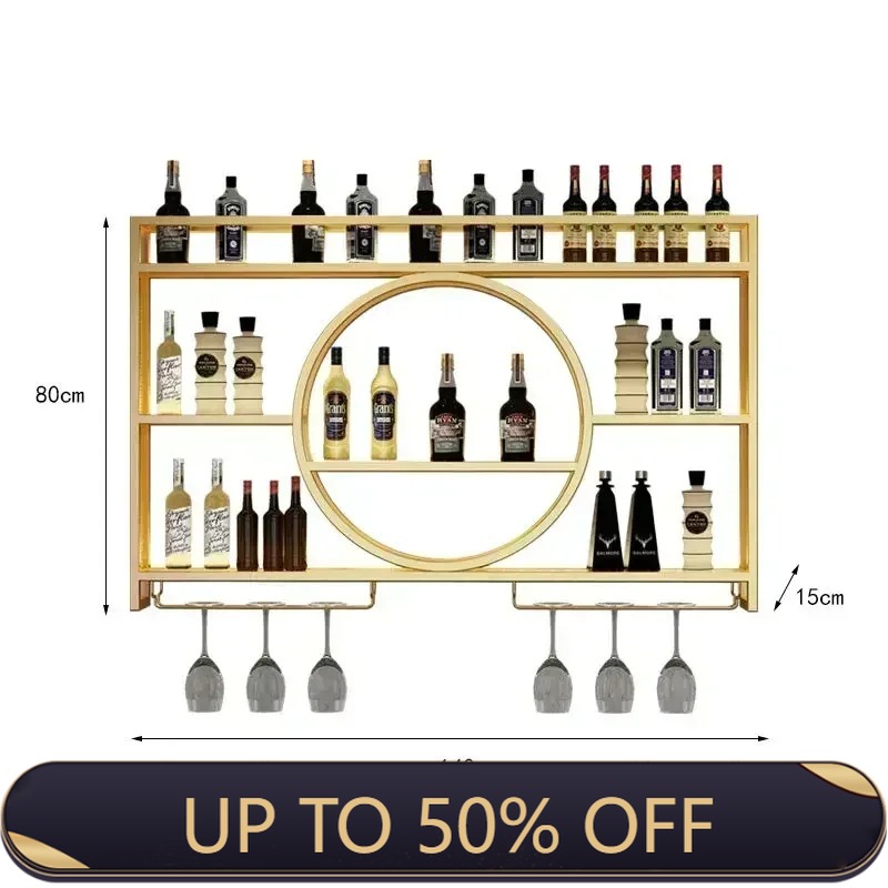 Industrielles Wandmontiertes W – Home Bar Shelves Bewertung und Preis
