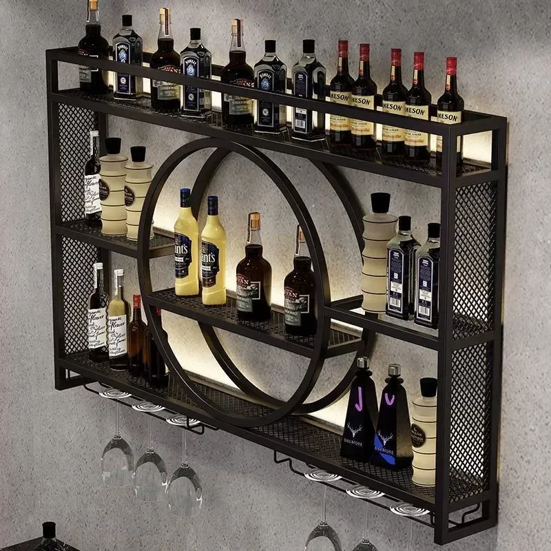 Industrielles Wandmontiertes W – Home Bar Shelves Bewertung und Preis