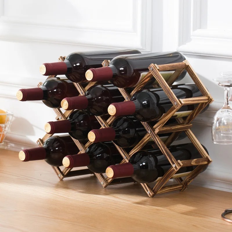 Stapelbare Weinregale für 3, 5 – Home Bar Setup Bewertung und Preis