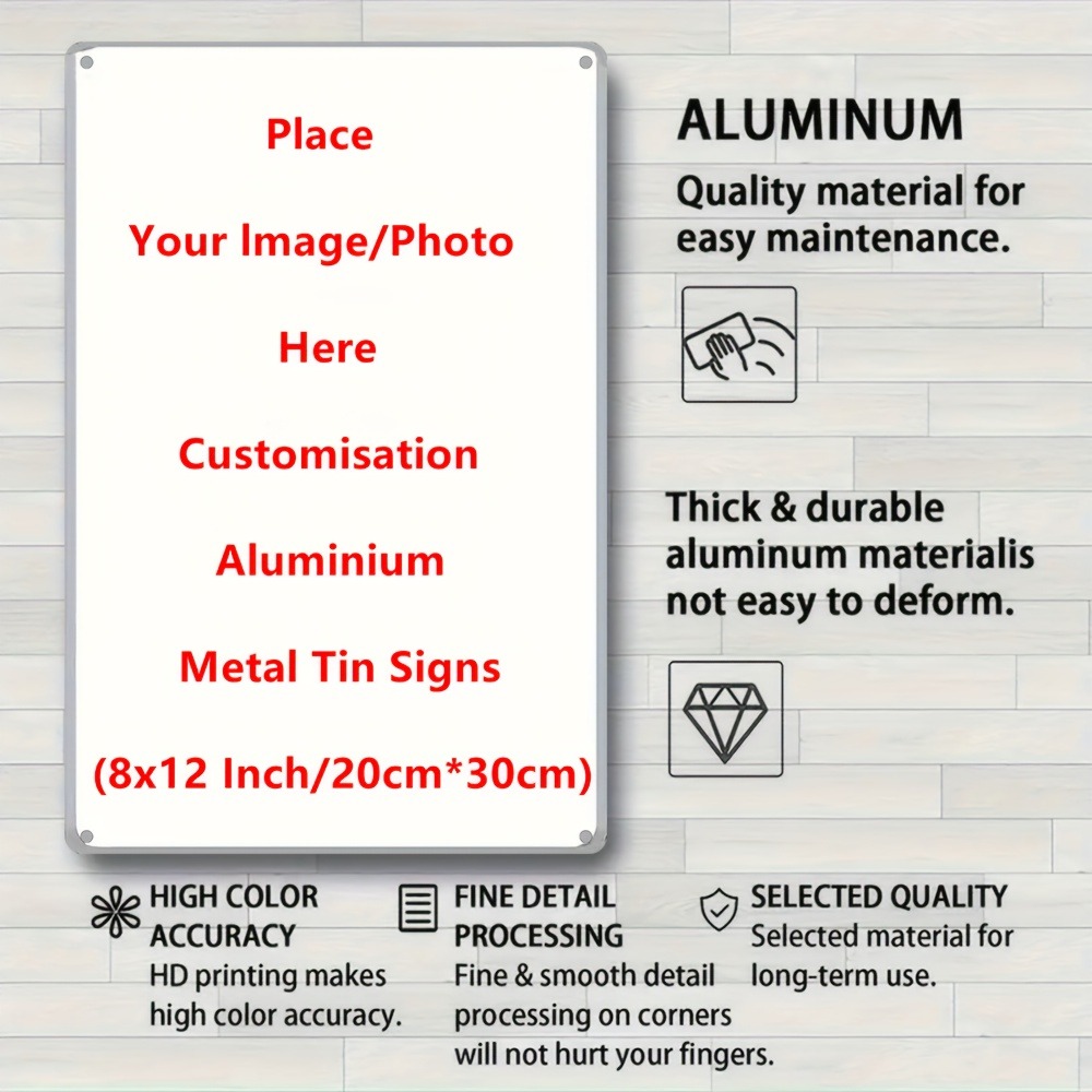 1 Stück individuelles Aluminiu – Home Bar Cafe Bewertung und Preis